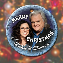 NEW ITEM In Our Store–Ricky Skaggs and Sharon White “Hearts Like Ours” 2014 Ornament