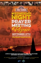 WEDNESDAY NIGHT PRAYER MEETING REJOICE MOVIE EVENT!