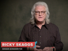 Video: Ricky Skaggs / CMA Foundation / It Starts With M.E. (Music Education)