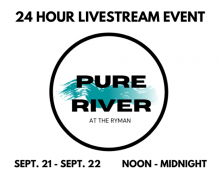 Ricky Skaggs Among Artists on “Pure River At The Ryman” Livestream Event 9/21 & 9/22!
