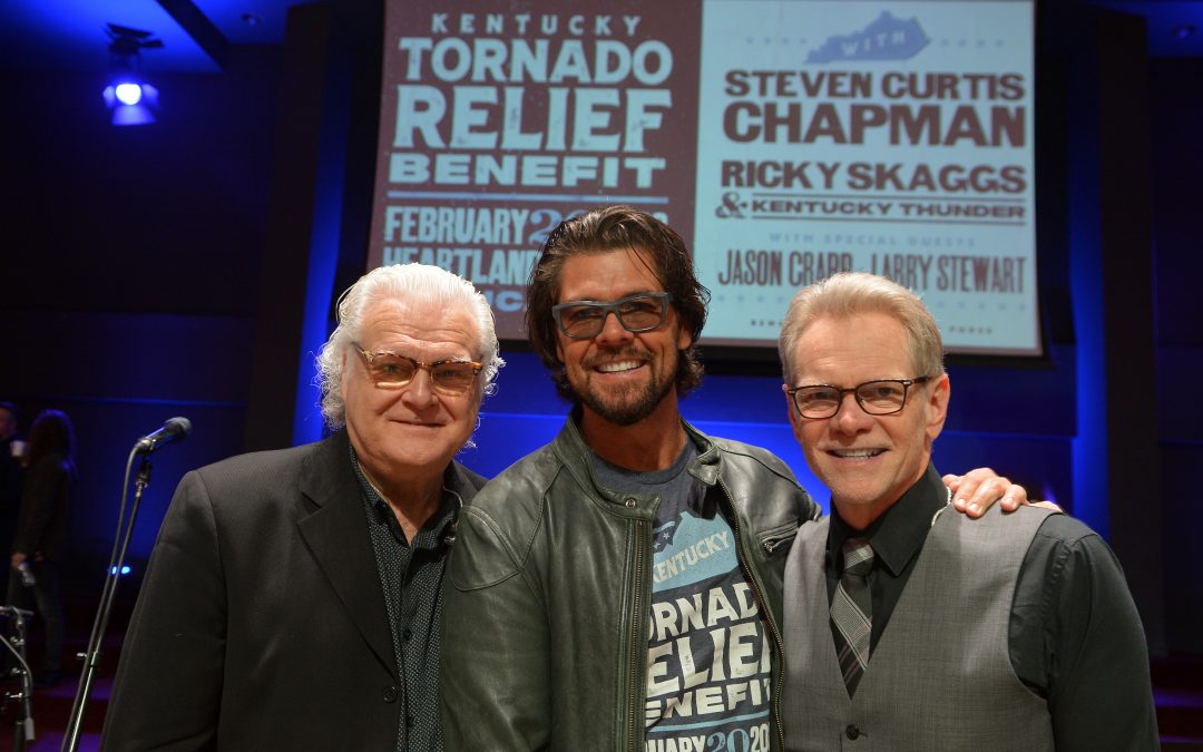 RICKY SKAGGS, STEVEN CURTIS CHAPMAN AND FRIENDS RAISE OVER $200,000 FOR MAYFIELD, KY. TORNADO VICTIMS AT SOLD-OUT BENEFIT CONCERT