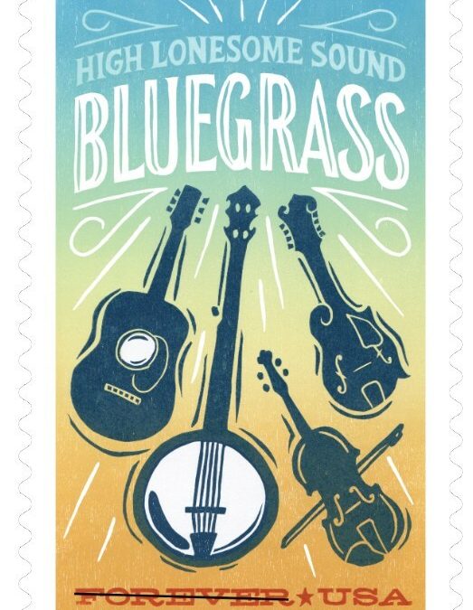 RICKY SKAGGS HELPS TO UNVEIL Bluegrass Music POSTAL STAMP