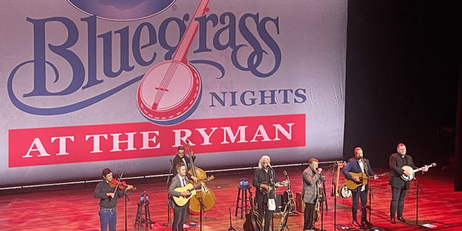 Great Reviews of Ricky Skaggs & Kentucky Thunder show at the 30th Annual Bluegrass Nights at the Ryman Auditorium!